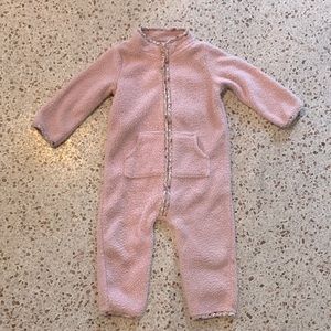Carter’s Fleece Onesie - 18 months